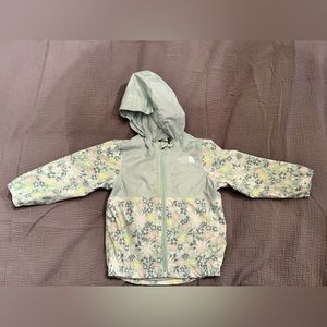 The North Face infant rain jacket 12-18 months, used